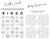 Small 8 PAGE Baby Shower Booklet