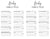 Small 8 PAGE Baby Shower Booklet