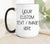 Customized 11 oz Mug With Black Handle